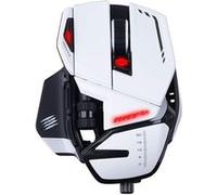 Mad Catz R.A.T.6+ - Souris - optique - 11 boutons - filaire - USB - blanc