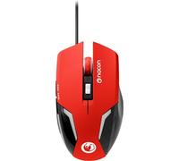 Nacon Souris de Jeu avec capteur Optique Filaire Rouge GM-105