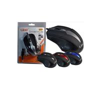 Souris optique - Interface USB - Design compact - Haute précision - Filaire - Noir