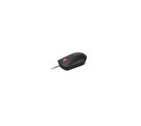 Souris Optique Lenovo 4Y51D20850 Ambidextre USB Type-C 2400 DPI, 4 Boutons Programmables, Molette, Noir, Câble 2m, Compatible Windows/ChromeOS
