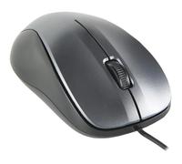 NGS Technology – Souris Crew Optique 1200 dpi, Câble USB, 2 boutons, Ambidextre, Gris