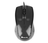 NGS Black Mist souris Bureau Droitier USB Type-A Optique 800 DPI