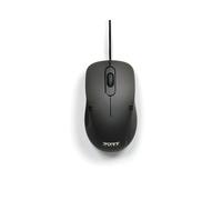 Souris Optique Port Designs 900400-PRO USB Type-A 1000 DPI, Ambidextre, 3 Boutons, Durée de vie 30M clics, Câble 1.5m, Compatible PC/Mac