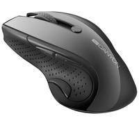 Souris Optique Sans Fil Avec Capteur LED Bleu, Noir Brillant - CANYON