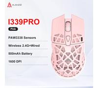 Souris optique sans fil,avec récepteur USB,pour gamer,2.4 ug I,6 boutons,pour ordinateur portable,mp AZZ mp 199 MC/mp 139PRO/I309 26000 GHz - Type I339PRO Pink