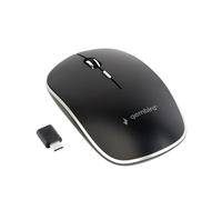 Souris optique sans fil - Gembird - MUSW-4BSC-01 - Noir - 4 boutons - DPI réglable