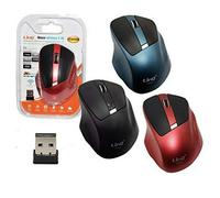 Souris optique sans fil Linq IT-W899B 2,4 GHz avec récepteur USB 1200 DPI