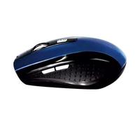 Souris optique sans fil Media-Tech Raton Pro MT1113B - 5 boutons - 2.4 GHz - noir et bleu