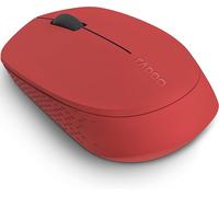 Souris Optique Sans Fil Multi-Mode Silencieuse ""M100"" (Bluetooth, Souris D'Ordinateur, Design, Avec Boutons Et Molette De Défilement) Rouge[ZHUJ3397]