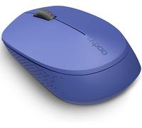 Souris optique sans fil Multi-Mode Silencieuse ""M100"" (bluetooth, souris d'ordinateur, design, avec boutons et molette de défilement) Bleu