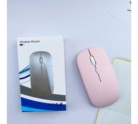 Souris optique sans fil pour tablette PC,iPad Air,Samsung Tab,Huawei,Xiaomi,téléphone Android,Windows,batterie silencieuse - Type pink