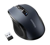 Souris optique sans fil Ugreen MU006 USB 2.4GHz / Bluetooth 5.0, 4000 DPI, noire