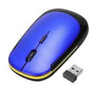 Souris optique sans fil Ultra-fine, Mini USB, pour tous les ordinateurs portables HP Dell