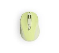 Souris optique ss fil 6 boutons "WM-400", silencieuse, Vert