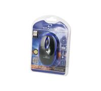 Esperanza Souris sans fil Titanum – récepteur USB, 3 boutons, molette, 1000 dpi – Bleue