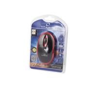 Souris optique - Titanum - VULTURE - Sans fil - 2.4 GHz - Rouge - 3 boutons