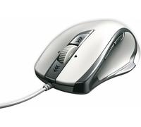 Hama Souris optique "Torino" (câble de 1,8 m, USB, résolution jusqu'à 1 200 ppp, boutons du navigateur, programmable, molette de défilement à 4 directions) blanc