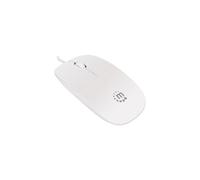 Souris Optique USB 1000dpi SuperSlim Blanche 177627