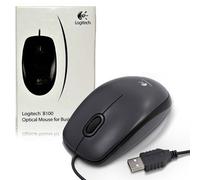 Souris optique USB 800 dpi Noir B100 Logitech 910 - 003357