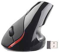 Souris optique USB verticale et ergonomique 1600 dpi 5 boutons - Sans fil