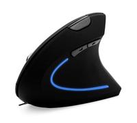 Souris Optique Verticale 800/1600/3200/6400 DPI Noir USB