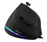 souris optique verticale RGB, 10000DPI, 11 boutons, pour jeu, ergonomique, filaire, USB, avec Joystick