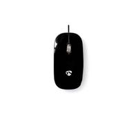 Souris pc filaire 1 000 ppp 3 boutons noir