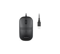 Souris PERIMICE-503 Filaire USB 3 Boutons Resistante à l'Eau Noir
