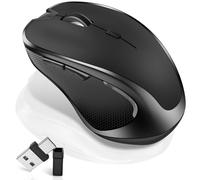 Souris pour MacBook sans fil Bluetooth souris ordinateur portable MacBook Air Mac Pro rechargeable silencieuse PC iPad souris optique avec jiggler double commutateur de mode Bluetooth 5.2/3.0 et