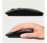 Souris pour PC MICROSOFT USB Sans Fil Ultra Plate Universelle Capteur Optique 3 Boutons Ordinateur (NOIR)