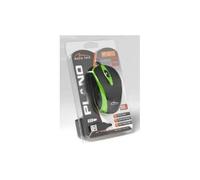 Souris pour PC USB - MEDIA-TECH MT1091R PLANO - Noir, rouge - Optique - 3 boutons - 800 cpi