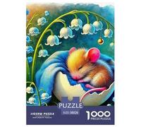 Souris, Puzzle De 1000 Pièces, Activité Sociale Interactive Encourageant Collaboration Et Challenge, Idéal pour Jeux Familiaux Ou Sessions Entre Amis, Adapté Aux 12 Ans Et Plus, 38x26cm/1000pcs
