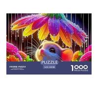 Souris, Puzzle De 1000 Pièces, Activité Sociale Interactive Encourageant Collaboration Et Challenge, Idéal pour Jeux Familiaux Ou Sessions Entre Amis, Adapté Aux 12 Ans Et Plus, 52x38cm/1000pcs