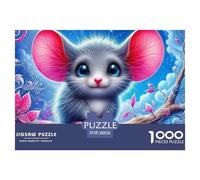 Souris, Puzzle De 1000 Pièces, Construction Artistique Captivante Menant À Un Résultat Décoratif Élégant, Ajout Raffiné Et Original Pour Salons, Chambres Ou Espaces Communs, Adapté Aux 12 Ans Et Plus,