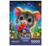 Souris, Puzzle De 1000 Pièces, Défi De Réflexion Captivant Offrant Plaisir Et Détente, Activité Agréable pour Moments Solitaires Ou Partagés, Adapté Aux 12 Ans Et Plus, 52x38cm/1000pcs