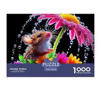 Souris, Puzzle De 1000 Pièces, Passe-Temps Stimulant Combinant Apprentissage Et Amusement, Idéal pour Se Concentrer Tout en Se Relaxant, Adapté Aux 12 Ans Et Plus, 70x50cm/1000pcs