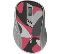 Souris Rapoo M500 18111 Sans Fil Bluetooth USB 6 Boutons Camouflage Rouge G