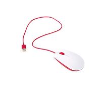 Raspberry Pi Foundation Souris USB Raspberry Pi Mouse optique 3 boutons blanc/rouge