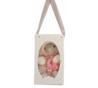 Souris rat en peluche "déguisée" dans un sac cadeau - 20 cm