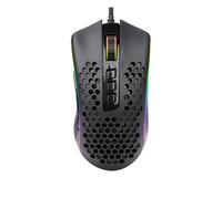 Souris REDRAGON M808-RGB Storm USB Type-C, 7 boutons, 1000Hz, câble 1.8m, dimensions 126.5x65.5x41mm, 85g, durabilité 20M clics