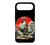 Souris samouraï Vintage avec Coq Coque pour iPhone Air