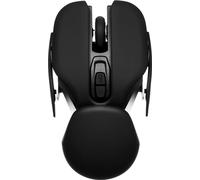 souris sans fil 2,4 G, souris de bureau ergonomique, trois vitesses, DPI réglable, batterie au lithium rechargeable intégrée, interface de type C, noir
