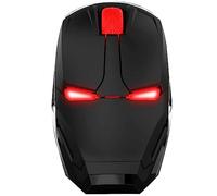 Souris sans Fil 2,4 G Verticale Ergonomique sans Fil pour PC, Ordinateur Portable, Microsoft Pro, Office Home (Souris Ergonomique sans Fil, Noir Rouge)