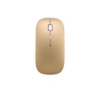 Souris sans fil 2,4 Ghz 2400 DPI 4 clé - Or