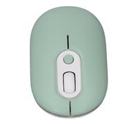 Souris sans Fil, 2,4 GHz sans Fil Bluetooth Dual Mode Souris Light Up avec USB Mini Receiver, Souris D'ordinateur Silencieuse avec 3 DPI 800/1200/1600 (Green)