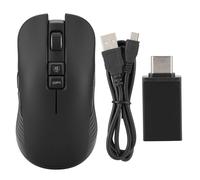 Souris sans fil à clic silencieux avec DPI réglable, design ergonomique pour prévenir le syndrome du canal carpien et offrir une prise en main