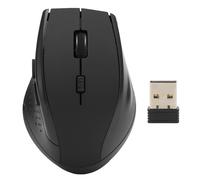 Souris sans fil à prise en main confortable, design profilé pour réduire la fatigue musculaire, installation facile et rapide (Plug and Play),