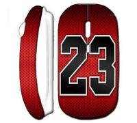 Souris Sans Fil - MANIACASE - Air Jordan 23 - Blanc - USB Wifi - Compatible Mac et PC