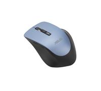 Souris sans fil WT425 gris/bleu - 1600 dpi, clics silencieux, dongle USB 2.0, ergonomique pour droitier, poids 82g, bureautique légère