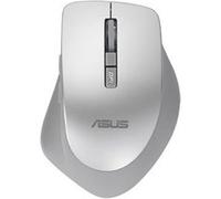 Souris sans fil Asus WT425 argentée - Ergonomique pour droitier, 1600 DPI, clics silencieux, dongle USB 2.0, bureautique légère 82 g G